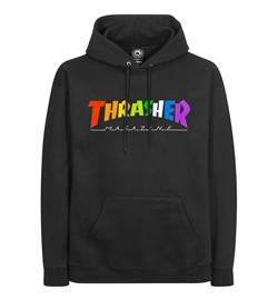 Thrasher Hoodie Rainbow Mag