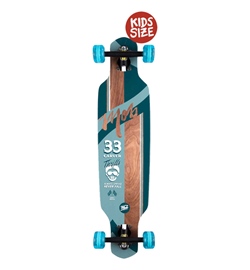 Mob Skateboards Kids Longboard Thrill 33 Kids Carver 8.2