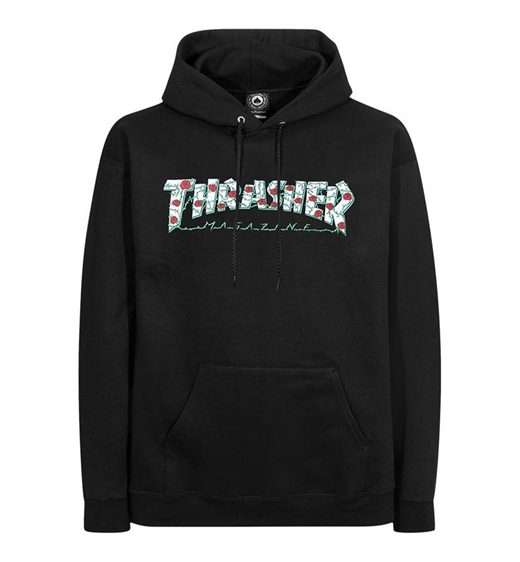 Thrasher Hoodie Roses