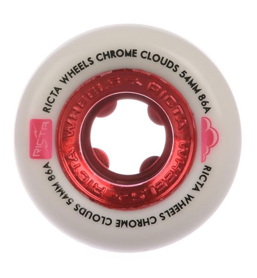 Ricta Wheels Rolle Chrome Clouds 54mm 86a