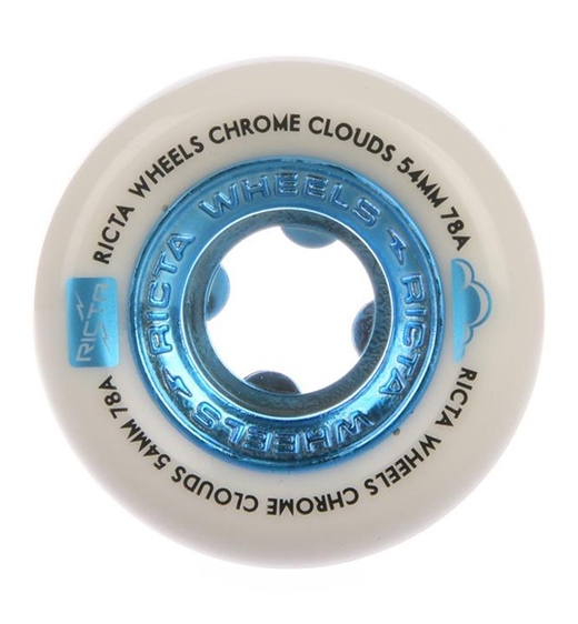 Ricta Wheels Rolle Chrome Clouds 54mm 78a