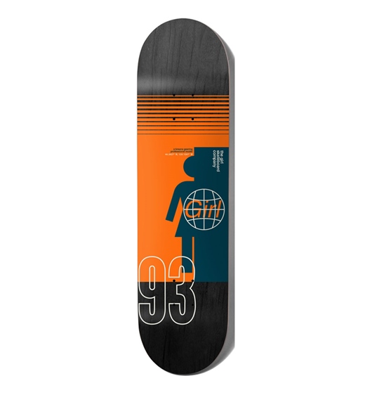 Girl Deck Geering Intl OG 8.00"