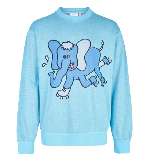 Cleptomanicx Sweater Happy Elephant