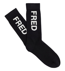 Fred Perry Branded Rib Socks