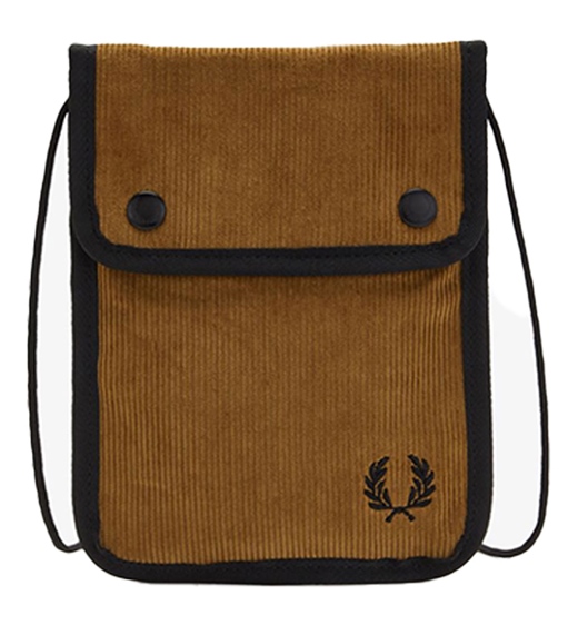 Fred Perry Branded Cord Side Bag