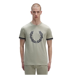 Fred Perry Printed Laurel Wreath T-Shirt