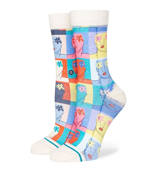 Stance Girls Socken Flower Faces