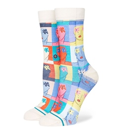 Stance Girls Socken Flower Faces