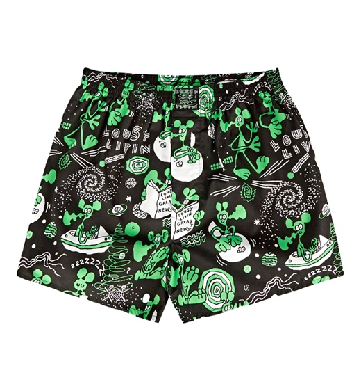 Lousy Livin Boxershort Outer Space