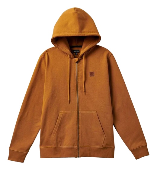 Brixton Builders Fleece Zip Hood
