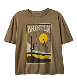 Brixton Girls Scenster Oversized BF Tee