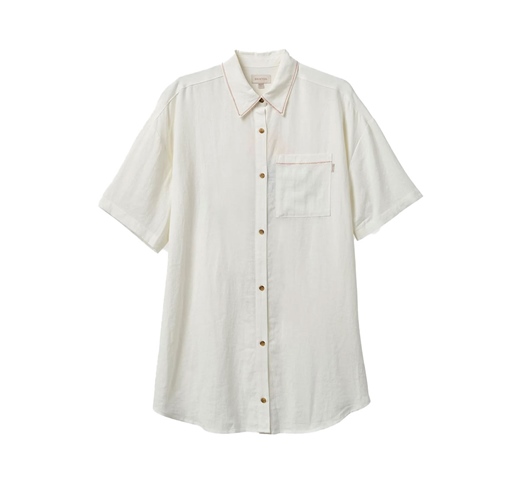 Brixton Girls  Condesa Linen Shirtdress