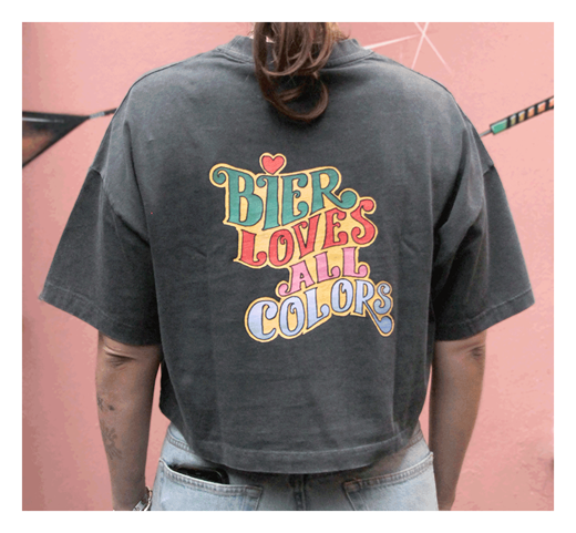 boardjunkies Girls Shirt Cropped Bier Loves