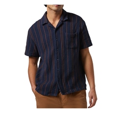 Brixton Hemd Bunker Waffle Stripe