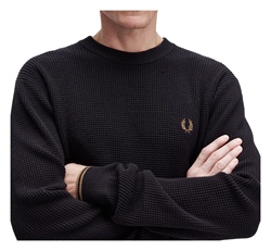 Fred Perry Waffle Stitch Jumper