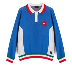 Kaotiko Sweater Polo Oversize Tricky Love