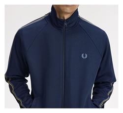 Fred Perry Tramline Tape Track Jacket
