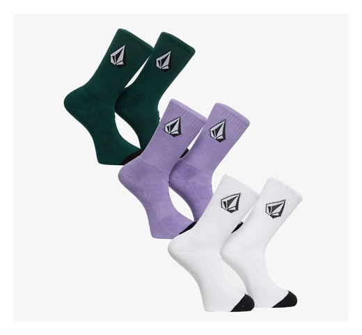 Volcom Socken Full Stone 3PK