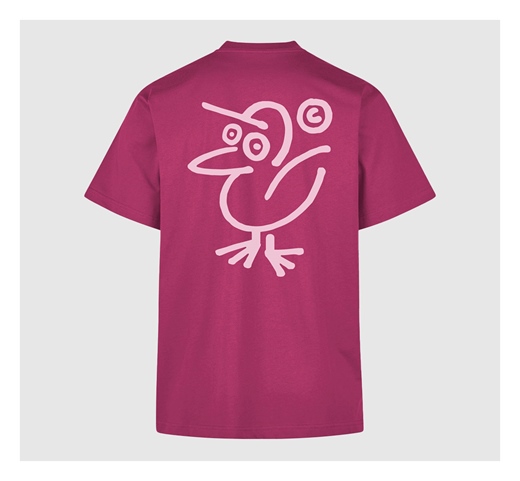 Cleptomanicx Boxy Tee Sketch Gull