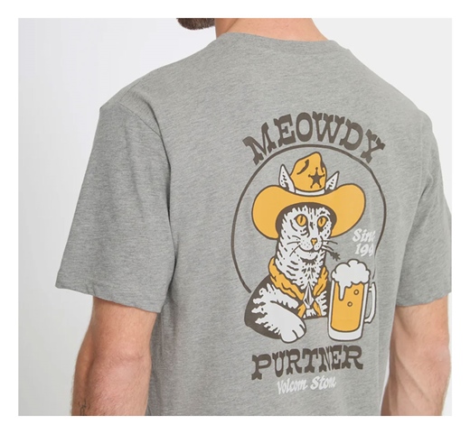 Volcom T-Shirt Meowdy HTH