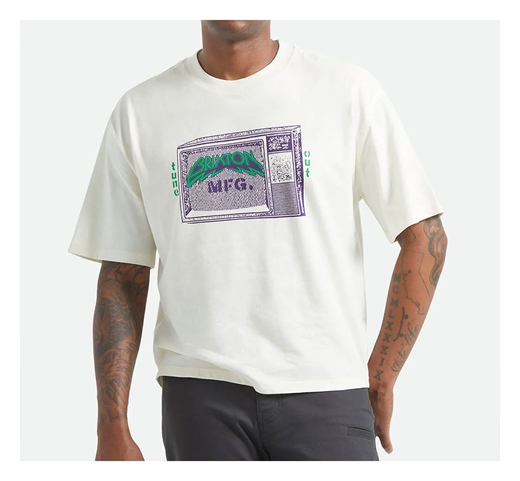 Brixton Tune Out S/S Cropped Tee