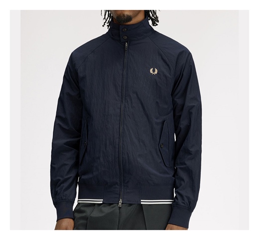 Fred Perry Crinkle Harrington Jacket