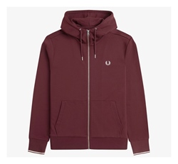 Fred Perry Hooded Zip Trough Jacket