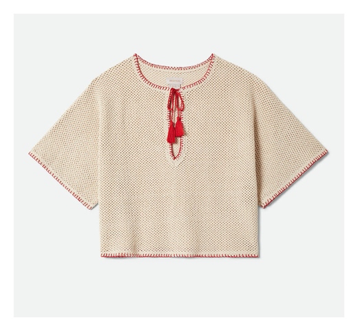 Brixton Girls Shirt The Crochet Cover Up