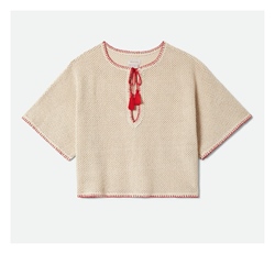 Brixton Girls Shirt The Crochet Cover Up