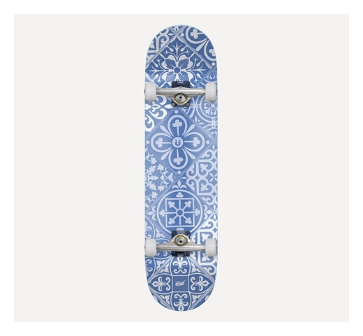 �ber Skateboard Komplett Tiles 3-Star 7.75