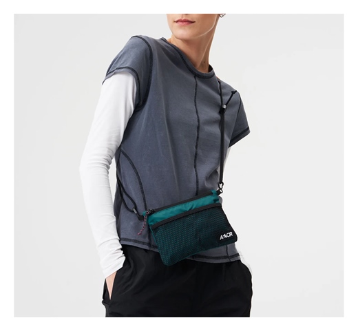Aevor Chest Pouch Ripstop Evergreen