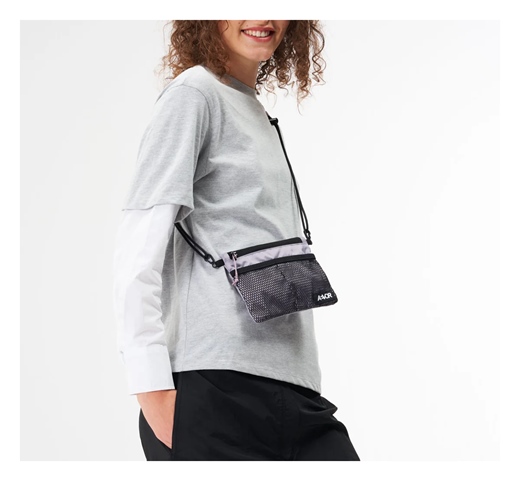 Aevor Chest Pouch Ripstop Lavender