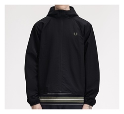 Fred Perry Oversized Hooded Shell Jacket