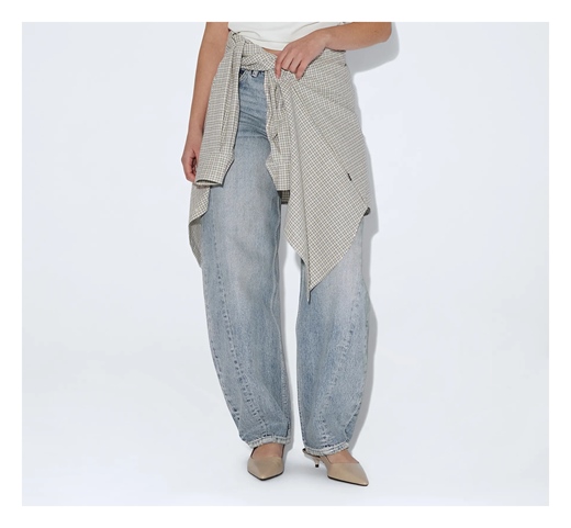 Dr. Denim Girls Hose Nanci Mid Barrel Seam