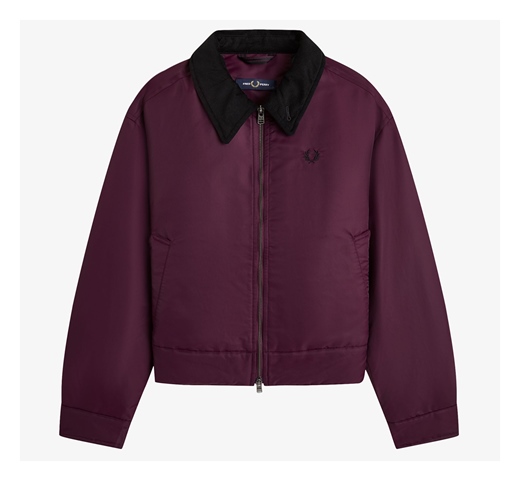 Fred Perry Girls Padded Caban Jacket