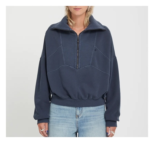 Volcom Girls Retrocity Quarter Zip