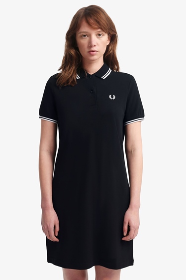 Fred Perry Kleid Twin Tipped Dress