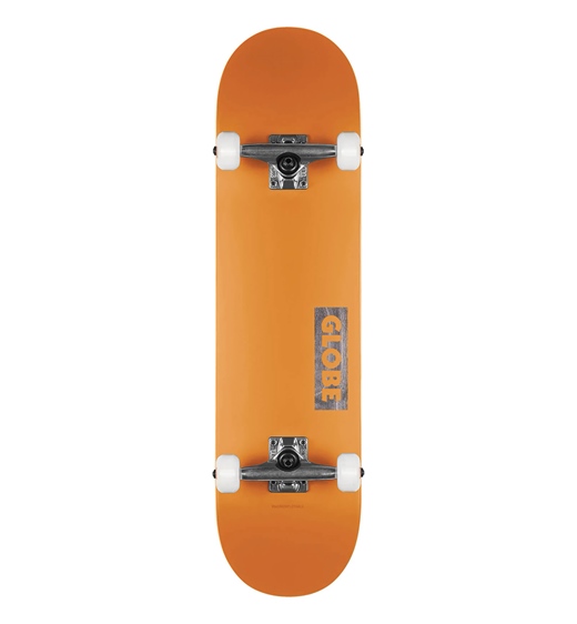 Globe Skateboard Komplett Goodstock neonorange 8.125