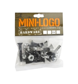 Mini Logo Hardware Bolts  Kreuz 1-1/4"