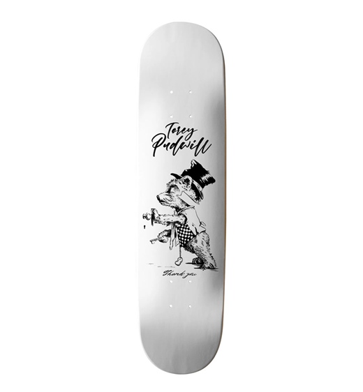 Thank You Skateboard Deck Pudwill Tipsy Bear 8.50"