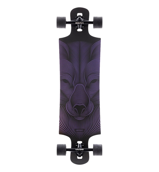 Landyachtz Longboard Drop Hammer Night Fox 36,5