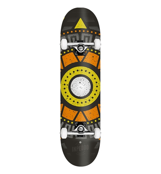 Inpeddo Skateboard Komplett Apache yellow 8.0