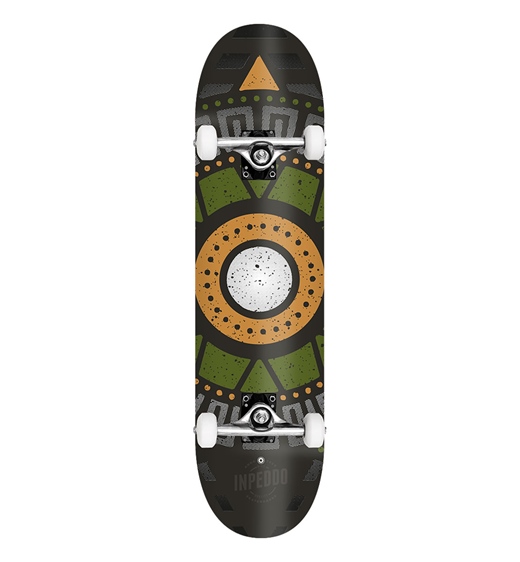 Inpeddo Skateboard Komplett Apache olive 8.125"