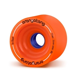 Orangatang Rolle In Heat 75mm 80a orange