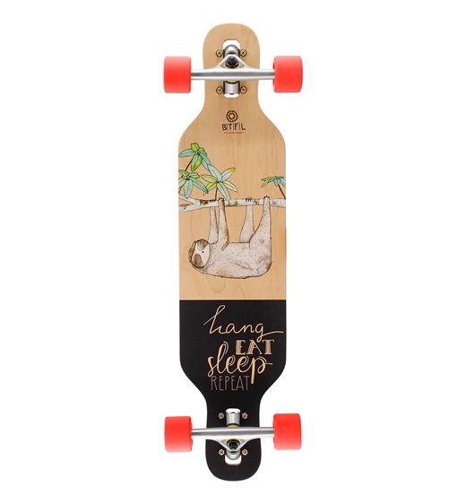 BTFL Longboard Kinder Komplett Priscilla