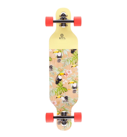 BTFL Longboard Kinder Komplett Toco
