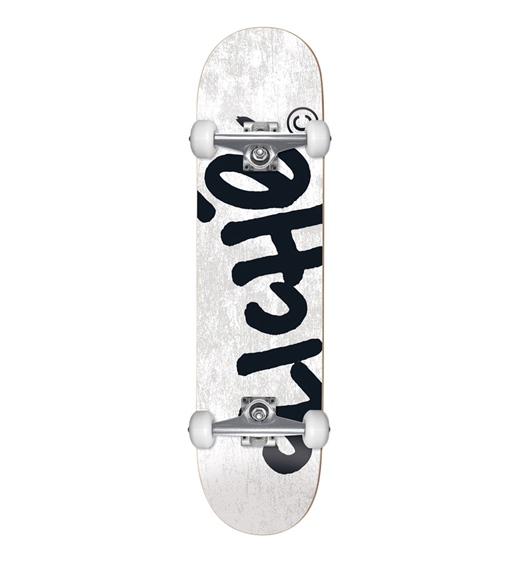 Clich� Skateboard Komplett Handwritten white 8.25
