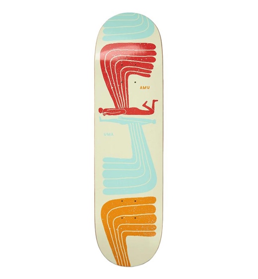 UMA Landsleds Skateboard Deck Wingwing 8.5"