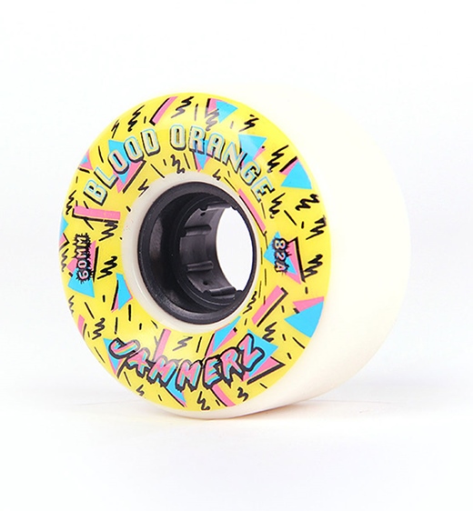 Blood Orange Longboard Rolle Jammerz 60mm