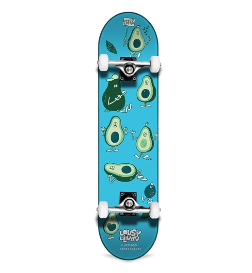 Inpeddo Skateboard Komplett Avocado 7.5